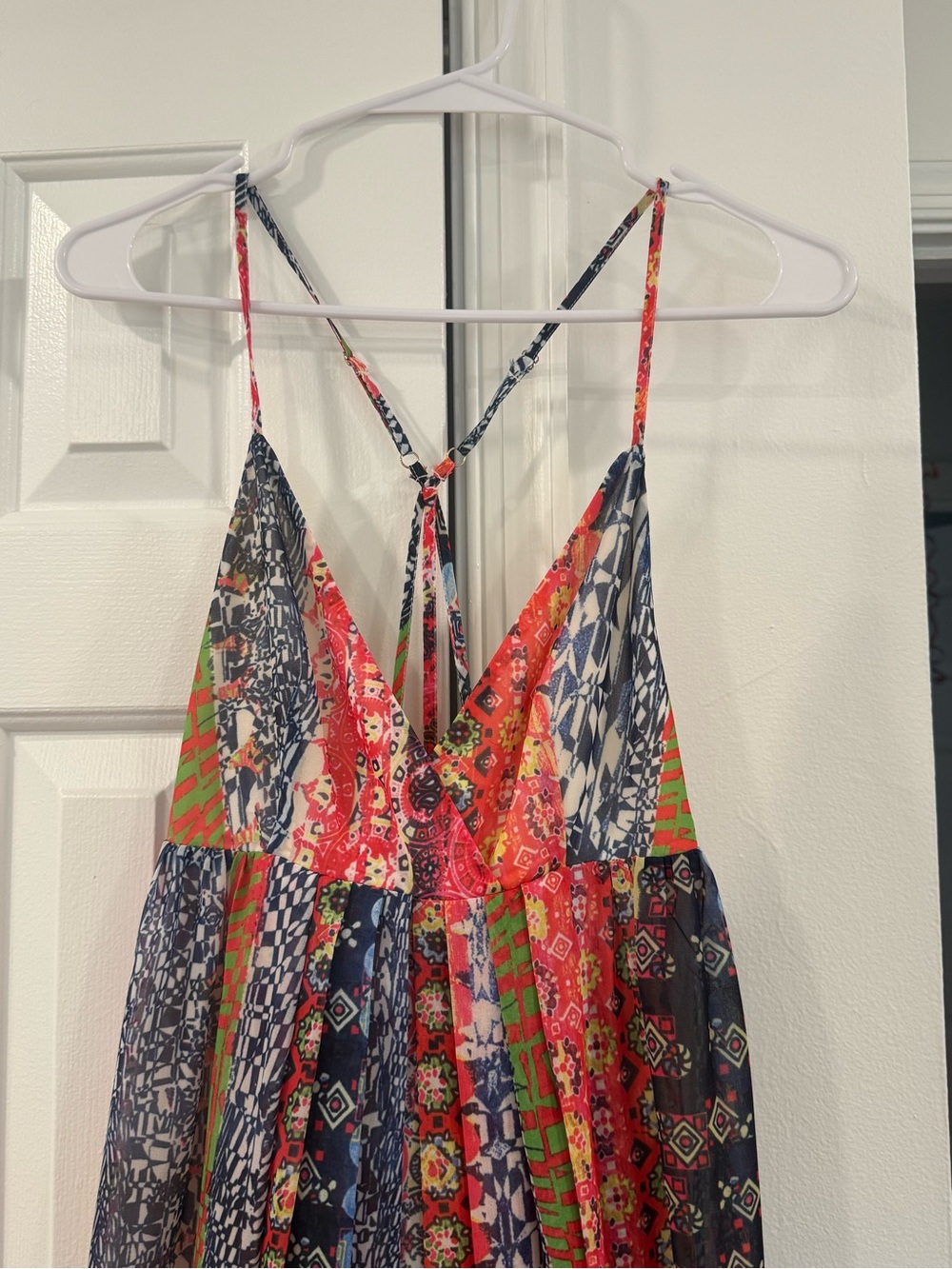 Never worn! Magnolia Multicolor Stripe Maxi Dress - Picture 4 of 6